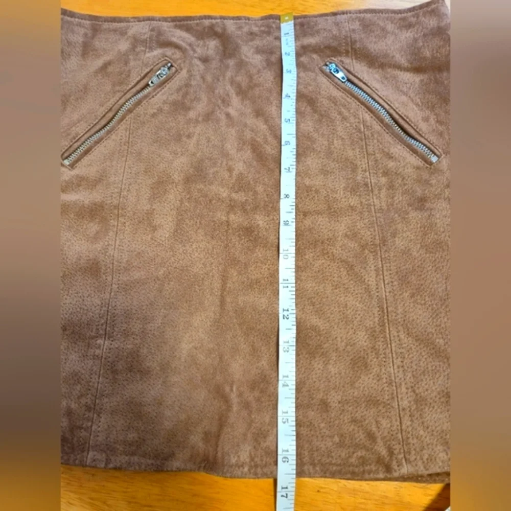Blank NYC Brown‎ Mini Skirt for Casual Work